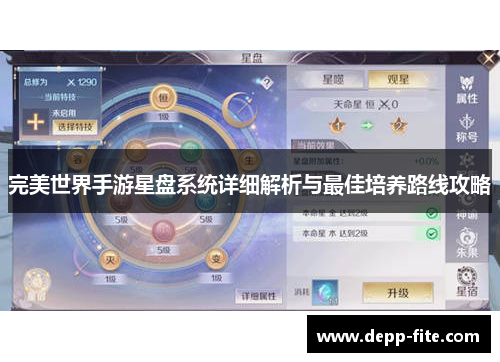 完美世界手游星盘系统详细解析与最佳培养路线攻略